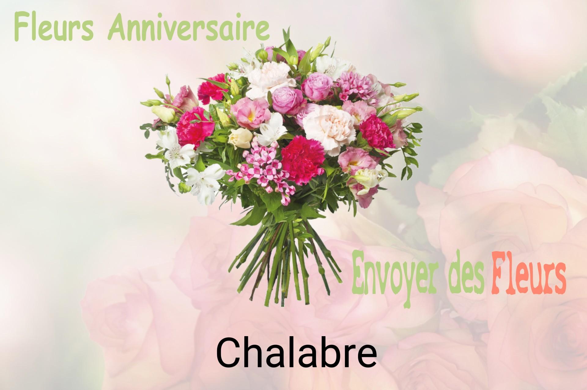 Bouquet de fleurs d’anniversaire livré à Chalabre